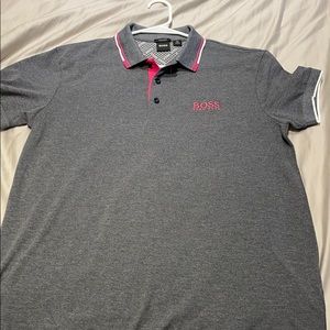Hugo Boss regular fit polo shirt size Large new